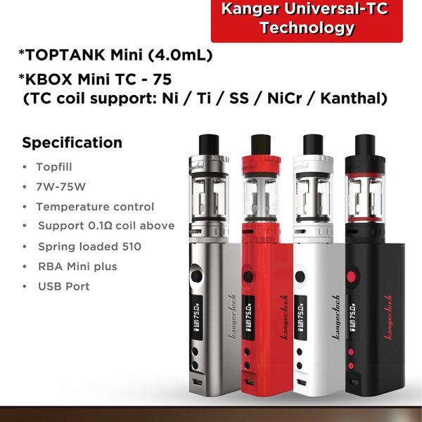 Kanger Topbox Mini Starter Kit